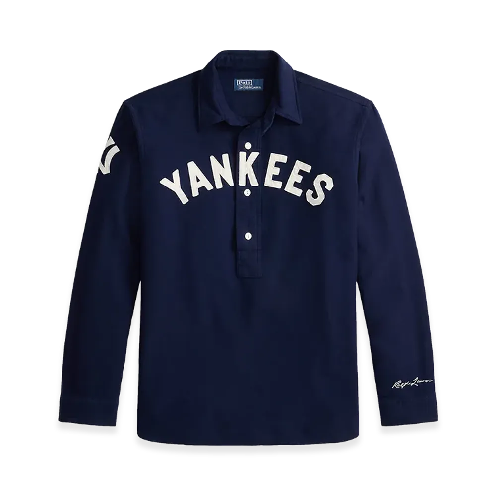 Polo Ralph Lauren x MLB Yankees Chamois Shirt "Newport Navy"