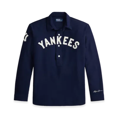 Polo Ralph Lauren x MLB Yankees Chamois Shirt "Newport Navy"