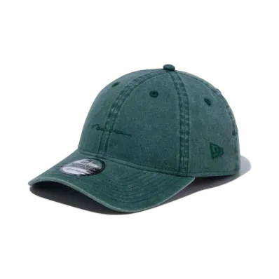 NEW ERA 9Twenty Acid Wash Script Logo "Dark Green"