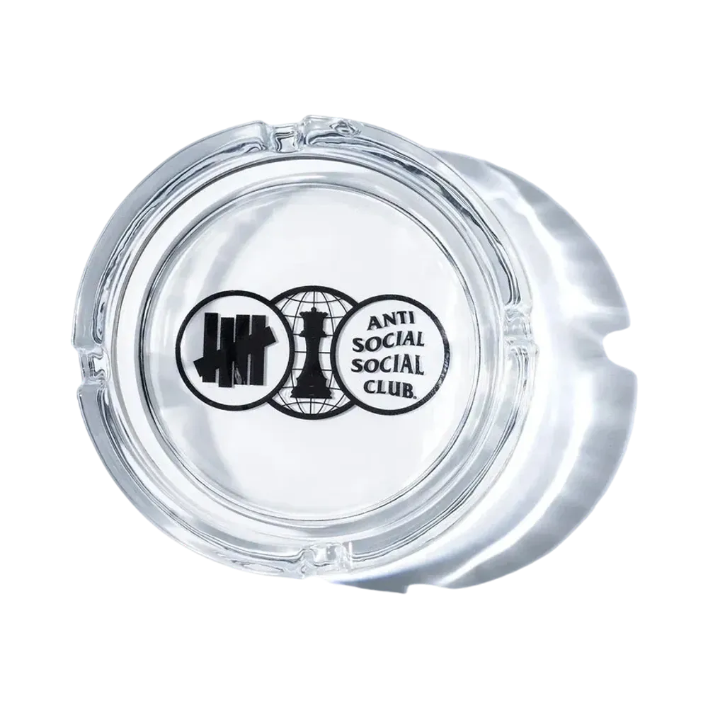 UNDEFEATED x Anti Social Social Club Position Ashtray "Clear"