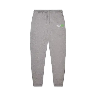 TRAPSTAR Decoded Chenille Hooded Tracksuit "Grey/Green"