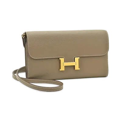 Hermes Constance To Go Veau Evercolor "Etoupe"