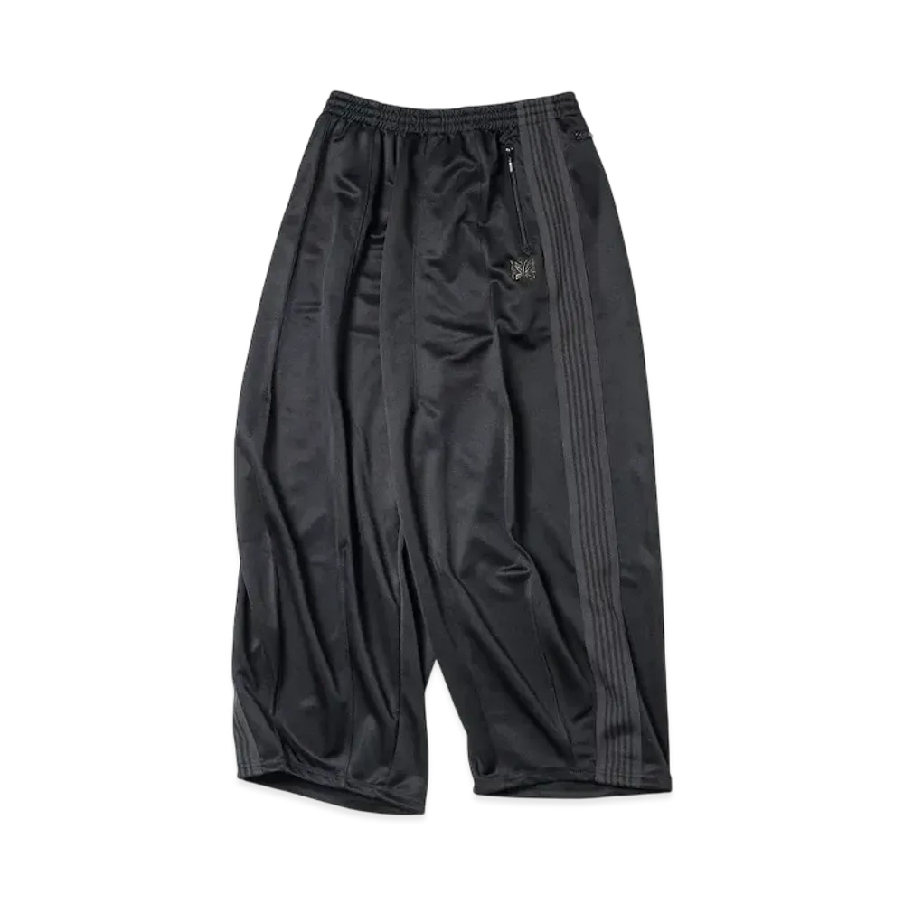 NEEDLES FREAK'S STORE H.D.Track Pant PolySmooth "Black/Grey"