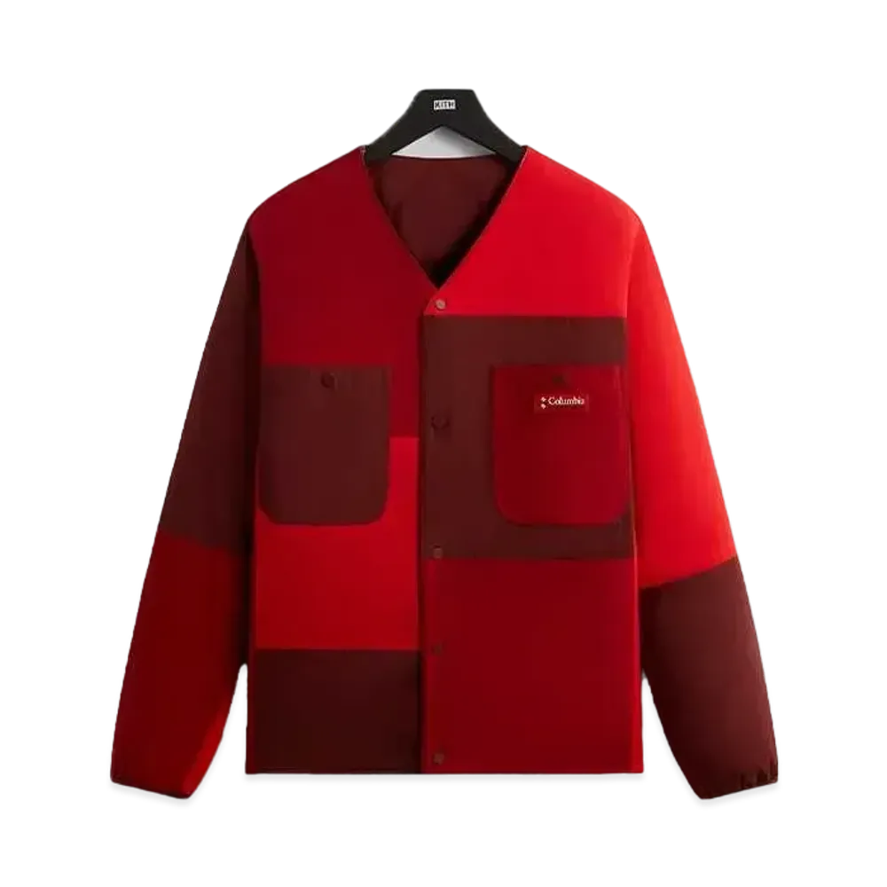 Kith x Columbia Patchwork Liner "Red Velvet"