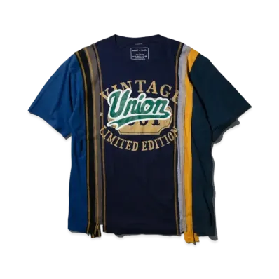 UNION x NEEDLES Rebuild 7 Cuts S/S Tee #6 "Green"