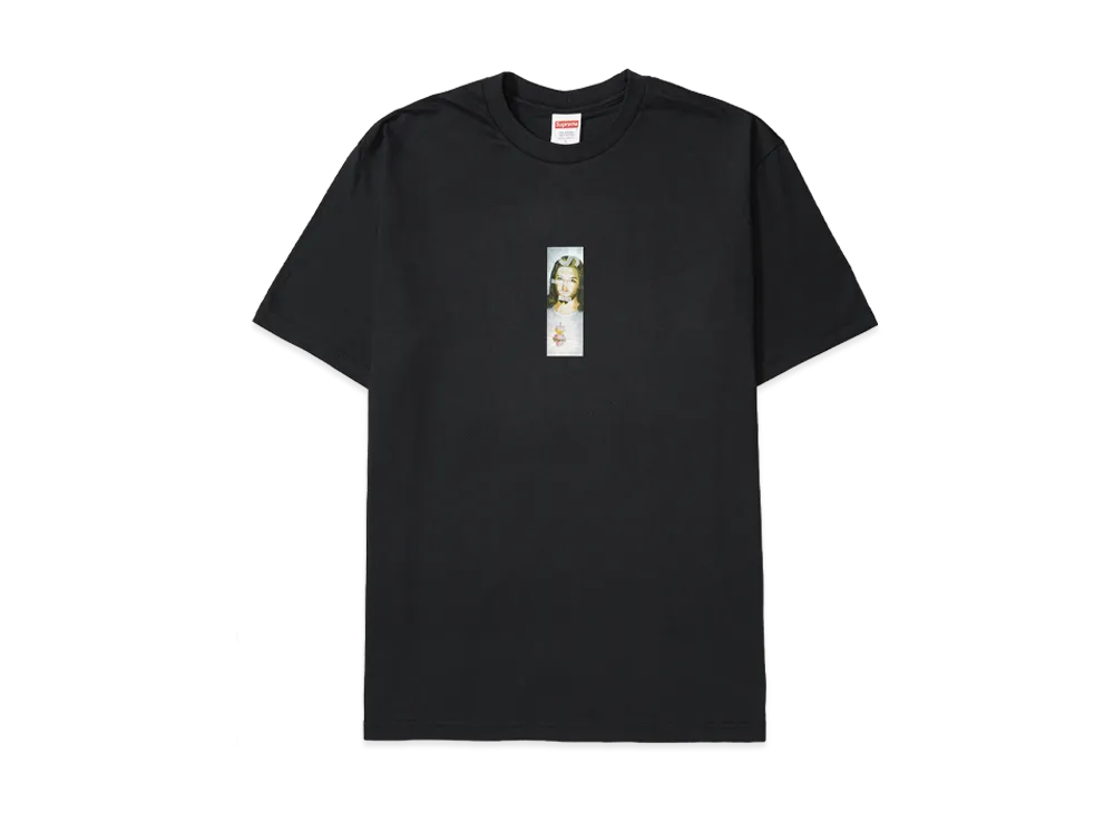 Supreme Prayer Card Box Logo Tee "Black"