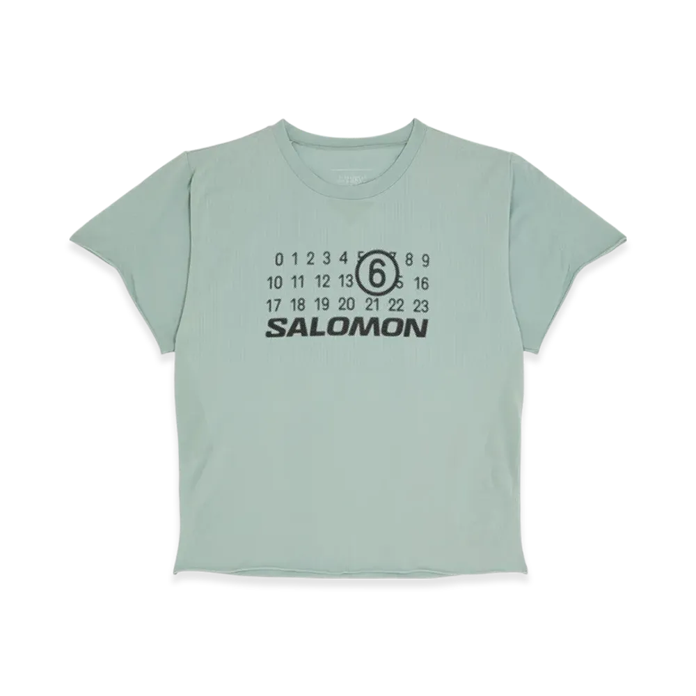 MM6 Maison Margiela x Salomon Men's Seamless T-Shirt "Light Blue"