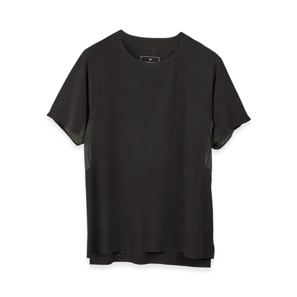 Y-3 Running Short Sleeve Tee "Black"