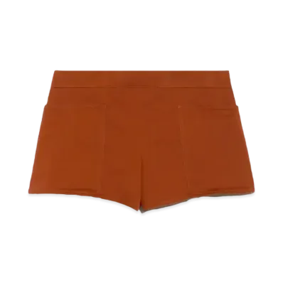 Max Mara Riad Cotton Gabardine Stretch Shorts "Tobacco Brown"