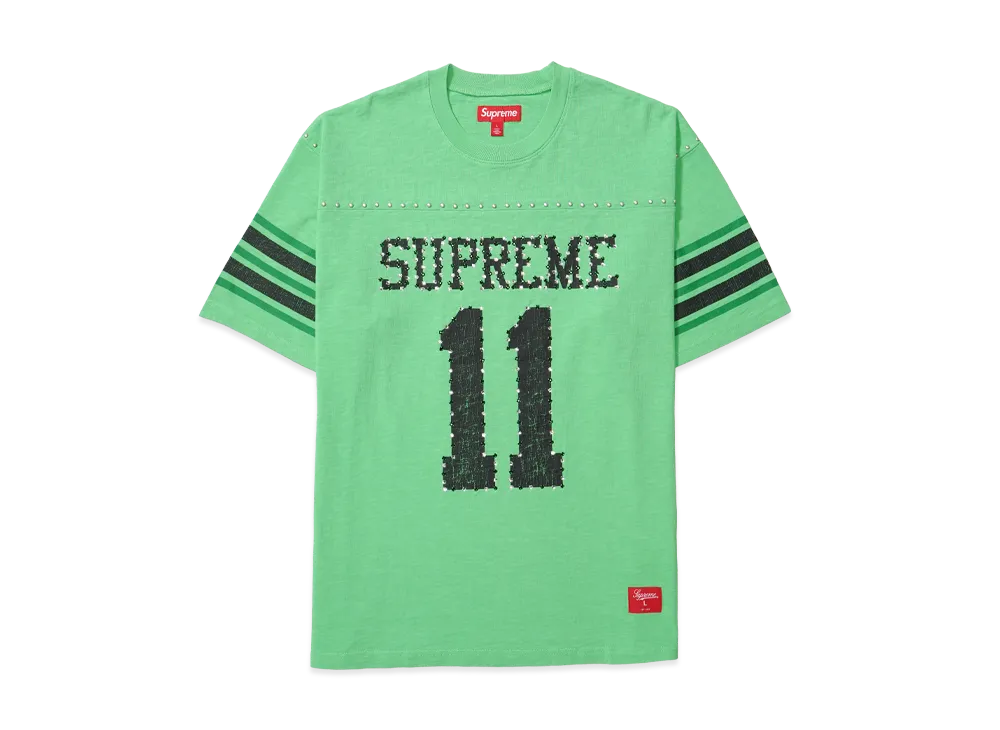 Supreme Studded S/S Football Top "Green"