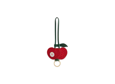 Kith Women's Monogram Leather Cherry Bag Charm "Dalle"