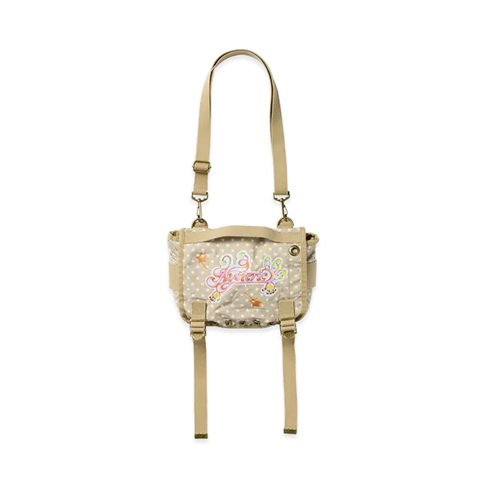 HYSTERIC GLAMOUR Logo Sacoche "Beige"