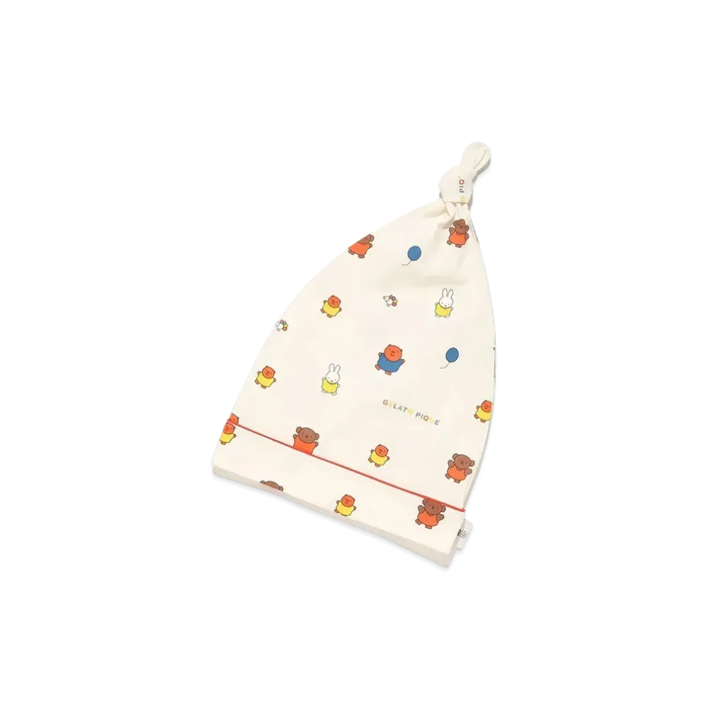 GELATO PIQUE x Dick Bruna All-Over Print Neru Nightcap "Cream"