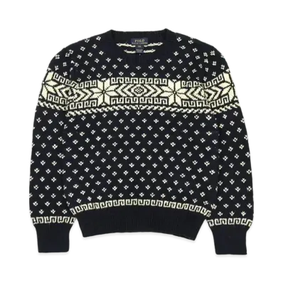 Polo Ralph Lauren Kids Crew Neck Sweater "Navy"