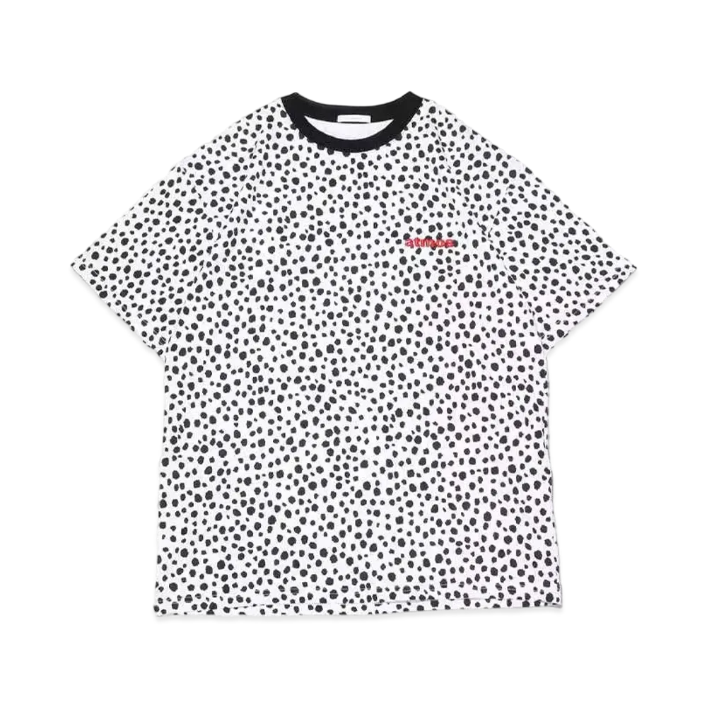 atmos pink Dalmatian Logo T-Shirt "White"