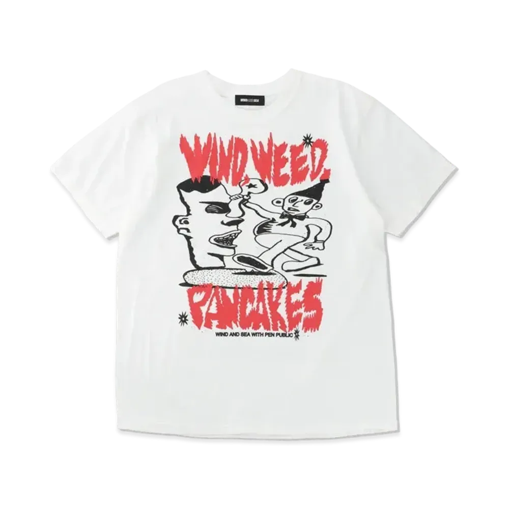 WIND AND SEA x pen public S/S Tee 2 "White"