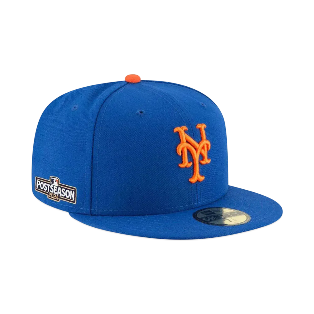 NEW ERA 59Fifty MLB Post Season 2024 Side Patch New York Mets "Blue"