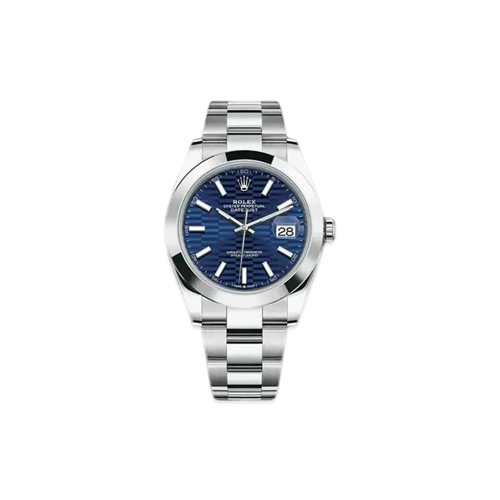 ROLEX  Datejust 41 Bright Blue Dial 126300