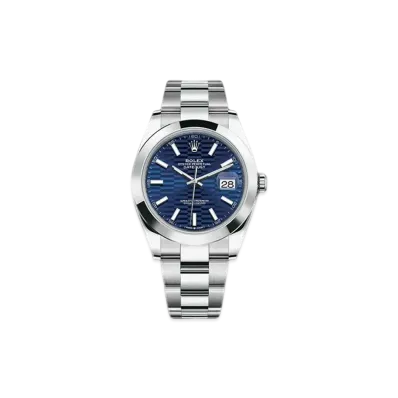 ROLEX Datejust 41 Bright Blue Dial 126300