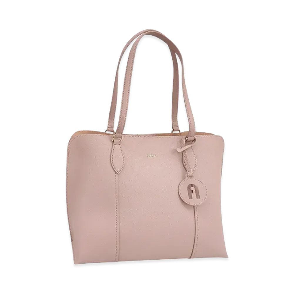 FURLA Vittoria New L Tote Bag "Pink"