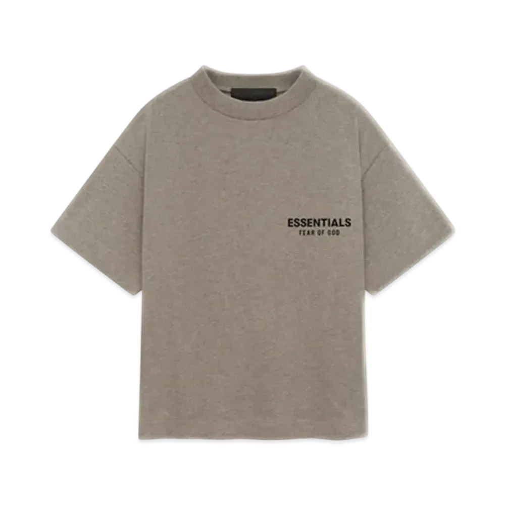 FEAR OF GOD Essentials Women's Tri-Blend Crewneck Tee "Heather Gray"