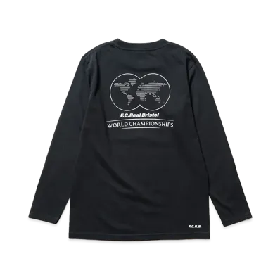 F.C.Real Bristol Championships L/S Tee "Black"