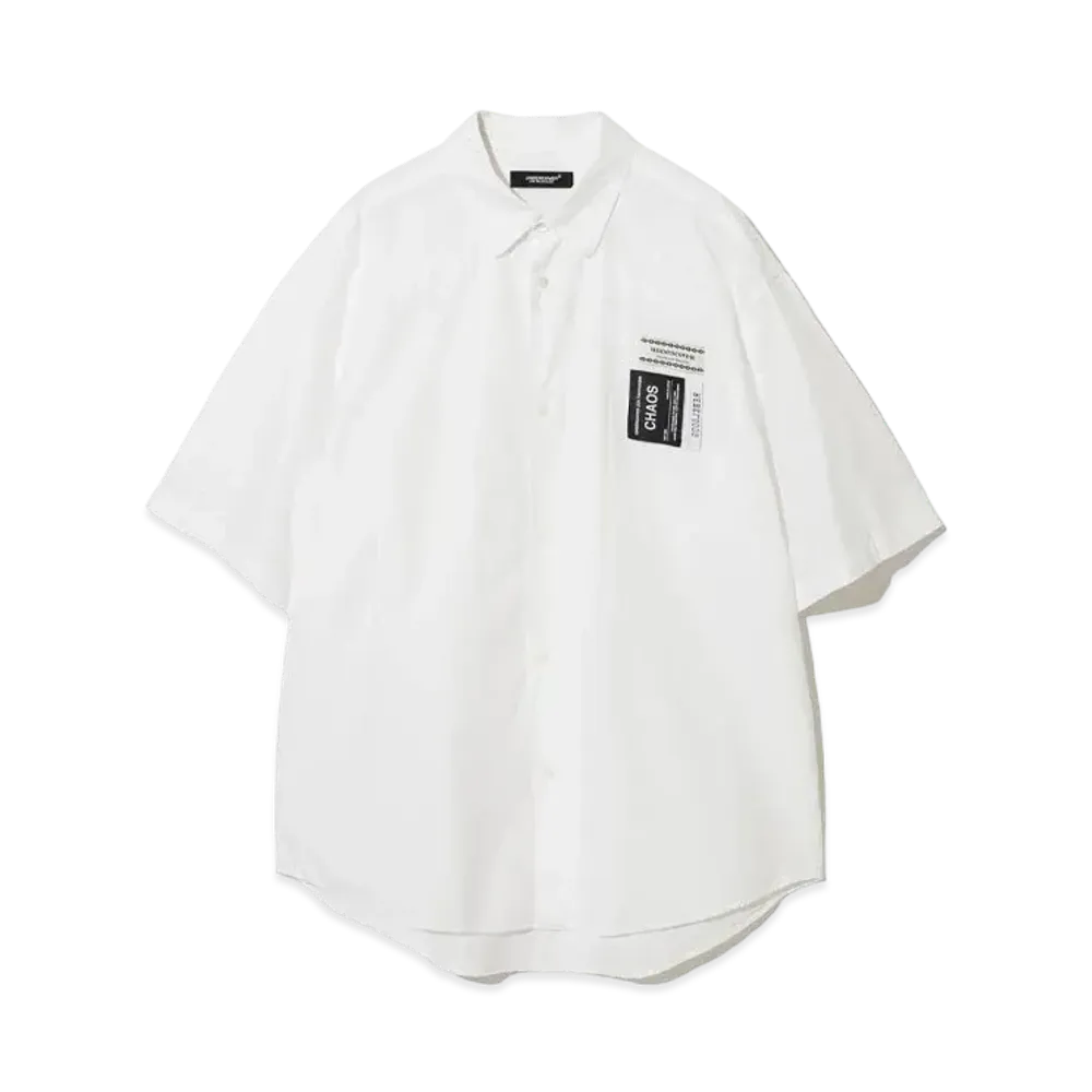 UNDERCOVER 24SS Cotton Broad Shirt "White"