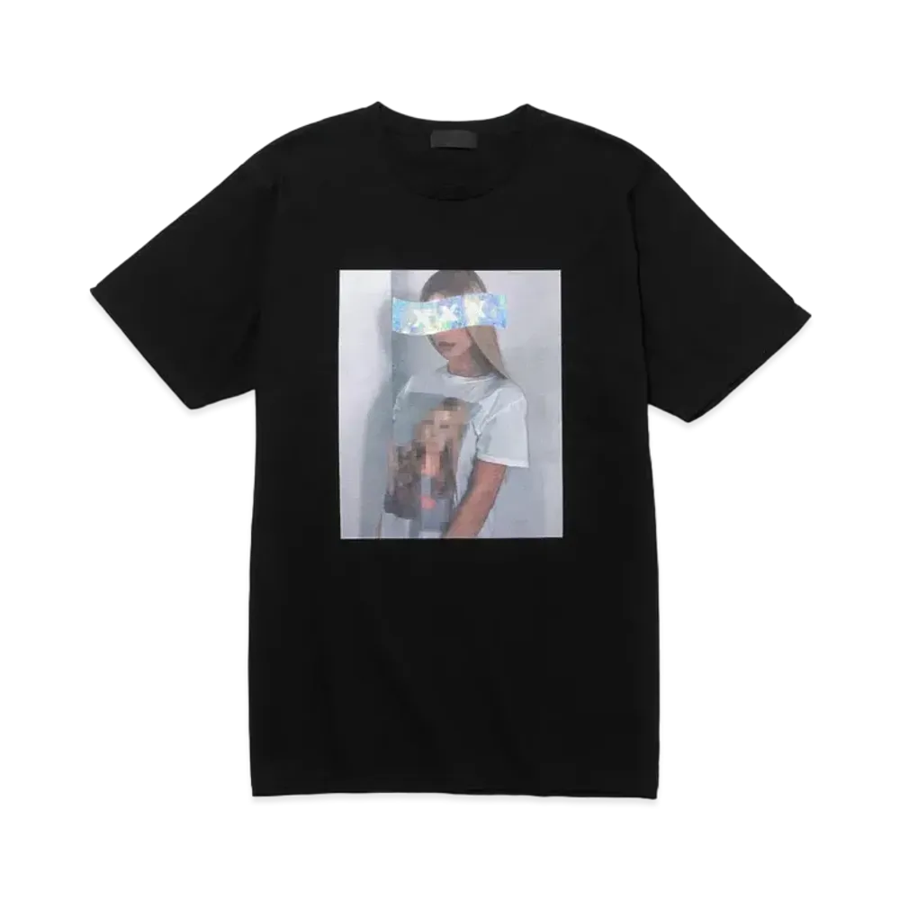 GOD SELECTION XXX 8TH ANNIVERSARY PHOTO PRINT T-SHIRT "Black"