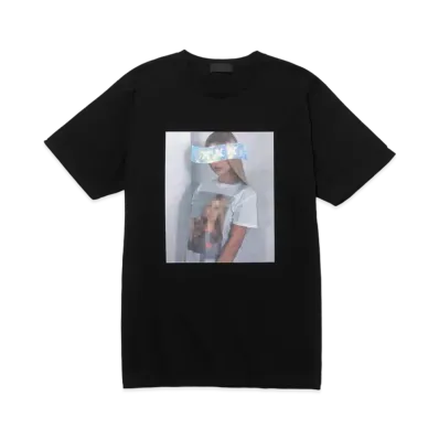 GOD SELECTION XXX 8TH ANNIVERSARY PHOTO PRINT T-SHIRT "Black"