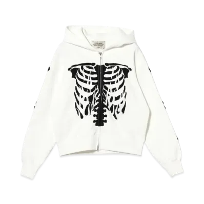 BEAMS FUTURE ARCHIVE Sweat Zipup Hoodie "White"