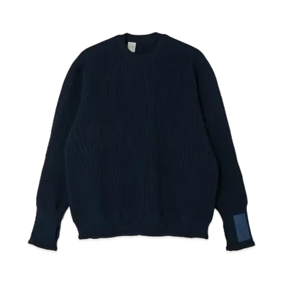 N.HOOLYWOOD Crew Neck Knit "Blue Gray"