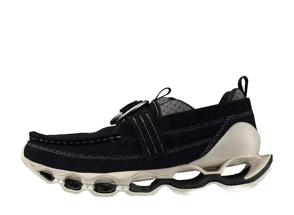 SETSUMASA KOBAYASHI × Mizuno Wave Prophecy Ring Moc "Black/Light Grey"