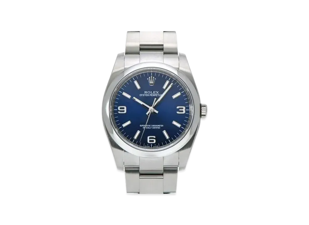 ROLEX Oyster Perpetual "Blue/369/Stainless Steel"