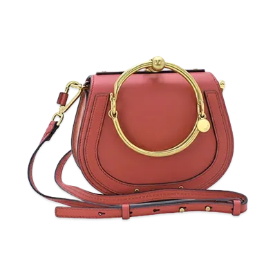 Chloe Women's Nile Shoulder Bag "Scarlet Pink"