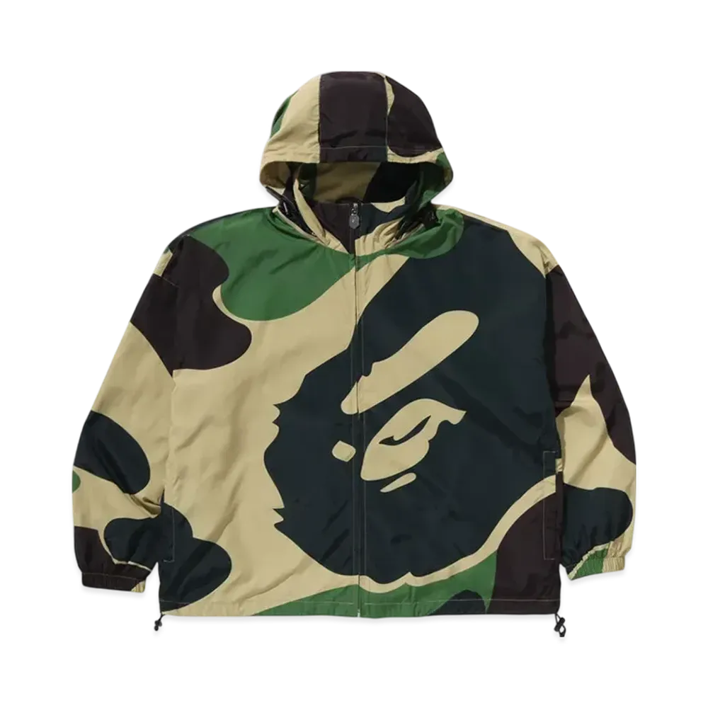 A BATHING APE ABC Camo Hooded Jacket "Green"