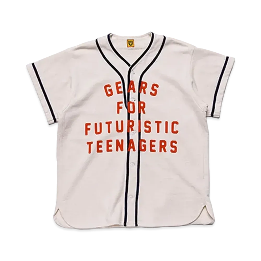HUMAN MADE BASEBALL SHIRT "White"