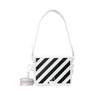 OFF-WHITE Binder Clip Bag Diag "White"