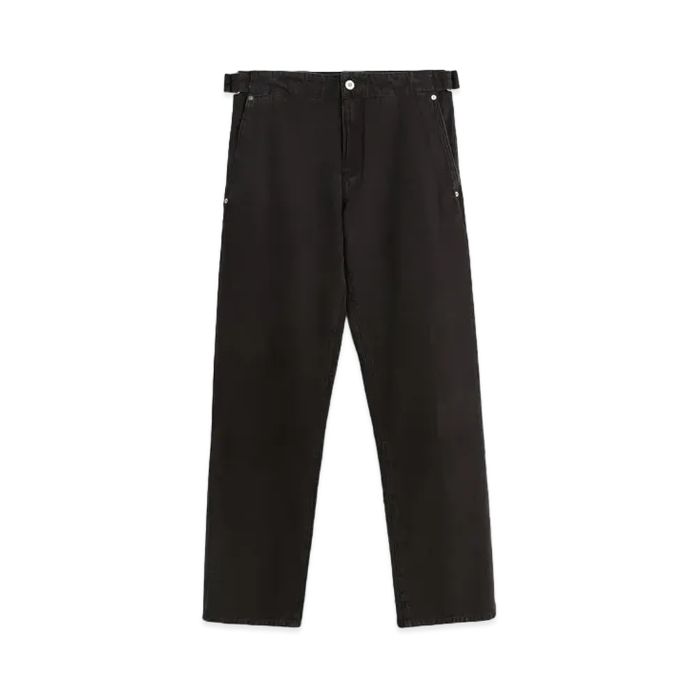 OUR LEGACY Trucker Trouser Reborn Canvas "Ash Black "