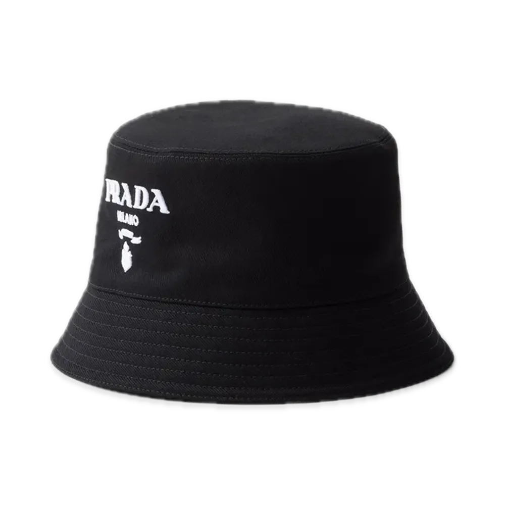 PRADA Drill Bucket Hat "Black"