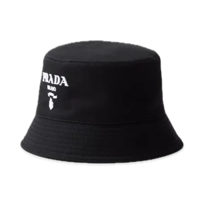 PRADA Drill Bucket Hat "Black"