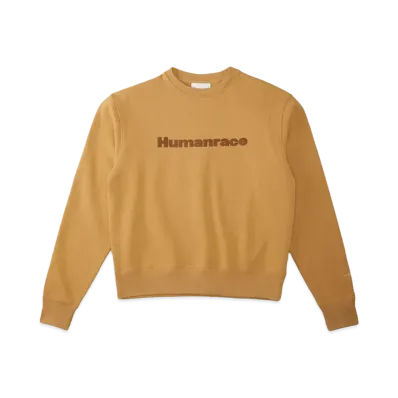 ADIDAS PHARRELL WILLIAMS BASIC CREW NECK SWEAT (GENDER NEUTRAL) "Golden Beige"