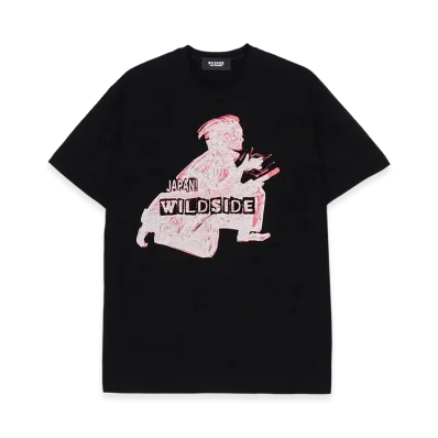 WILDSIDE YOHJI YAMAMOTO Samurai T-Shirt (Red) "Black"