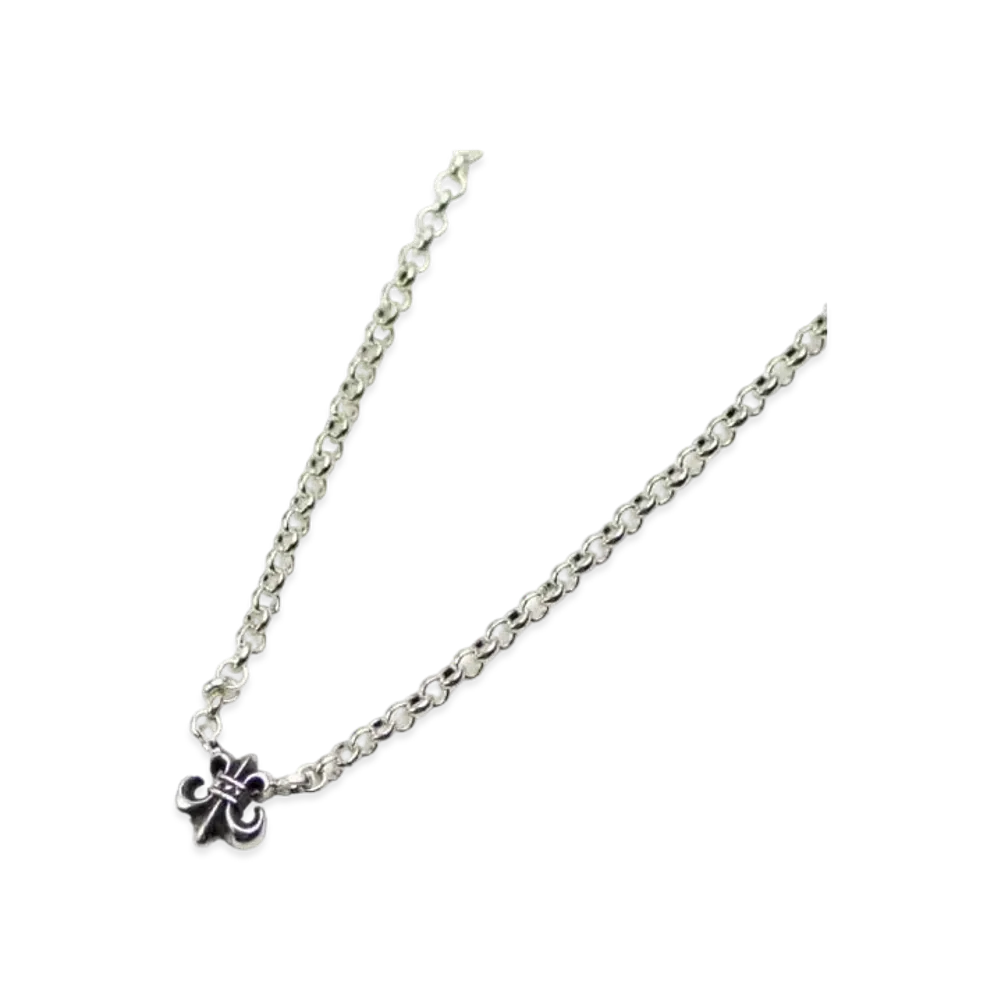 Chrome Hearts Chain Necklace / BS Fleur / 18inch "Silver"