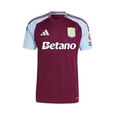 adidas Aston Villa FC 24/25 Home Uniform "Maroon/Glow Blue"