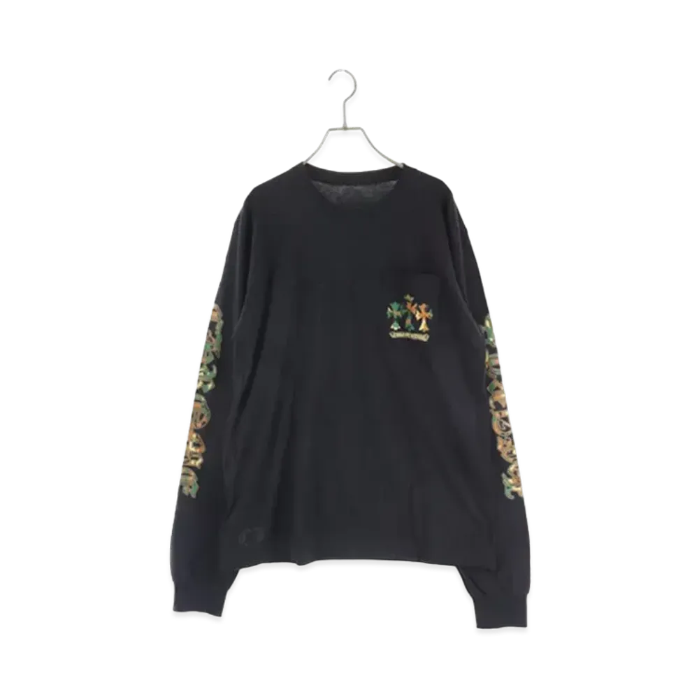 Chrome Hearts Horse Shoe L/S T-Shirt Camouflage "Black"