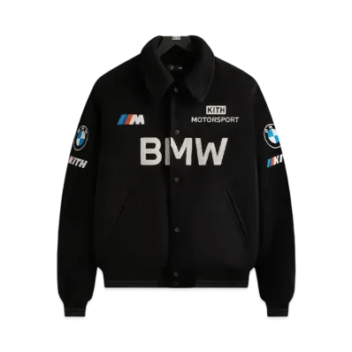Kith x BMW Wool Coaches Jacket "Black"