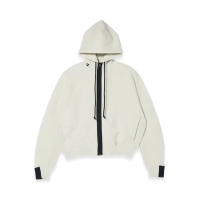 Champion x N.HOOLYWOOD Reverse Weave Zip Hooded Sweatshirt "Oatmeal"
