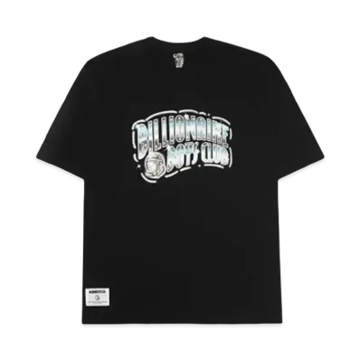 BILLIONAIRE BOYS CLUB COTTON T-SHIRT ARCH LOGO "BLACK"