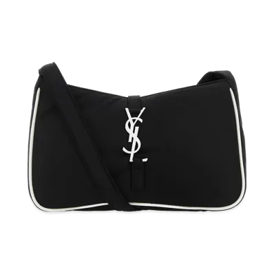 Saint Laurent Econyl Le 5 A 7 Shoulder Bag "Black"