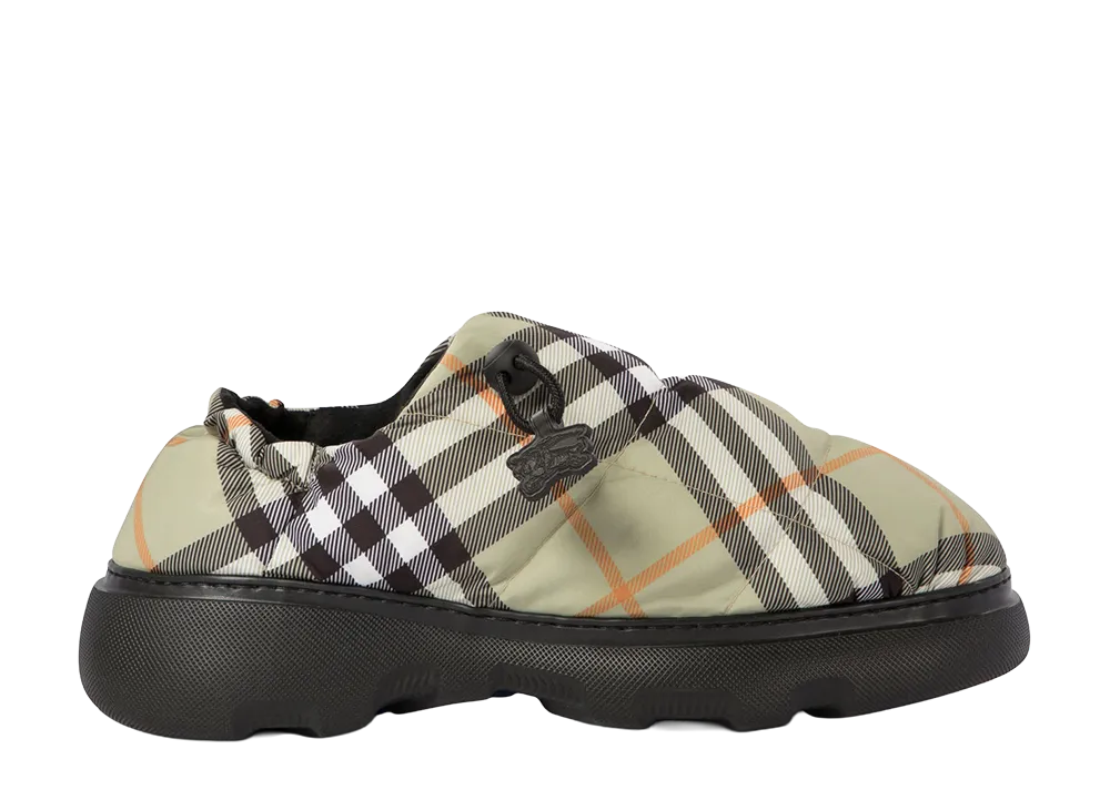 Burberry Women's Printed Fabric Pillow Check Slip Ons "Printed"